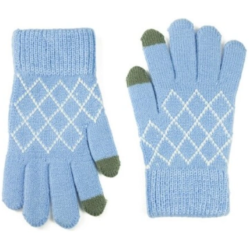 Art of Polo Cimdi gaiši zili rk22242-2, light blue