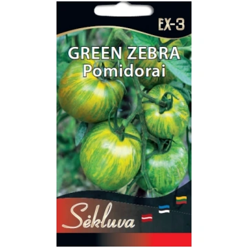 Tomāti Green Zebra sēklas 10gb Sēkluva sēklas