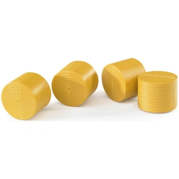 Bruder 4 round hay bales ochre ( BR 02344 BR2344 G