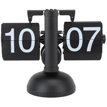 Flip Clock Style Room Small 24-Hour Retro Home Clo