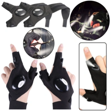 Multifunctional LED Gloves Light Finger Flashlight
