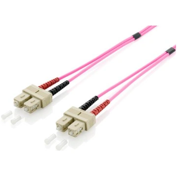 Equip SC-SC patch cable 0.50m Multimode Duplex OM4