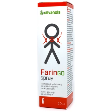 Silvanols Faringo spray 20ml