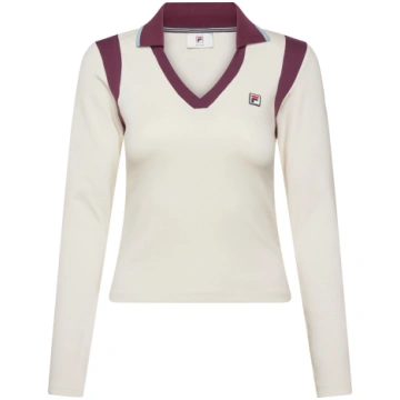 FILA - Adriano Slim Johnny Collar Top - izmērs S