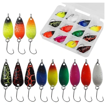 Makšķerēšanas ēsmu komplekti Karotes Spinners Fore