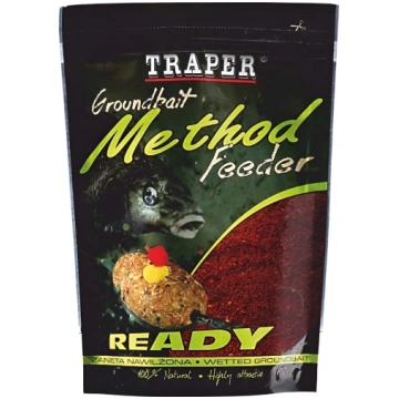 Papildbarība Traper Method Feeder Ready - Sarkanā