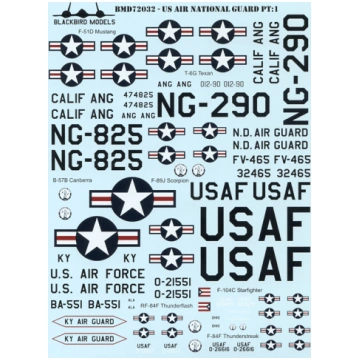 US Air National Guard Part 1 Blackbird Models