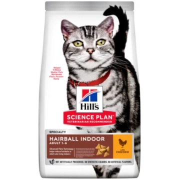 Hills Science Plan kaķu sausā barība Cat Hairball 