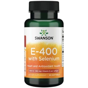 Swanson Ultra vitamin E with Selenium 90 softgels