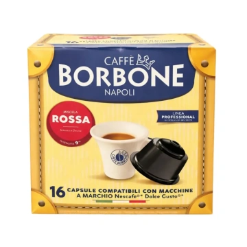 16 Capsule Dolce Gusto Caffè Borbone Miscela Rossa