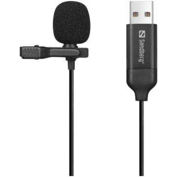 Sandberg 126-40 Streamer USB Clip Microphone T-MLX