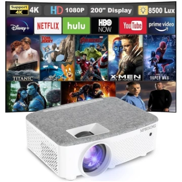 Mini projektors Pārnēsājams 1080P natīvais filmu p