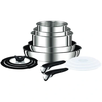 Tefal Ingenio katlu un pannu komplekts, nerūsējoša