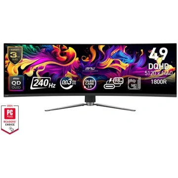 MSI MPG 491CQPX QD-OLED Spēļu monitors