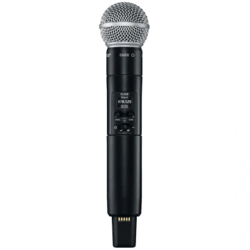 Shure SLXD2/SM58 rokas raidītājs, 010-05-001, 470–