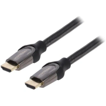 Cable; HDMI plug,both sides; PVC; textile; HDMI 2.
