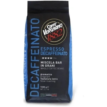 Caffè in grani Vergnano Decaffeinato