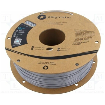 Filament: PET-G; 1.75mm; grey; 230÷240°C; 1kg; Tab