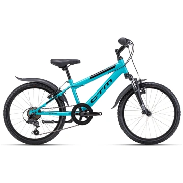 CTM SCOOBY 2.0 aquamarine blue / black 11" V 20" (