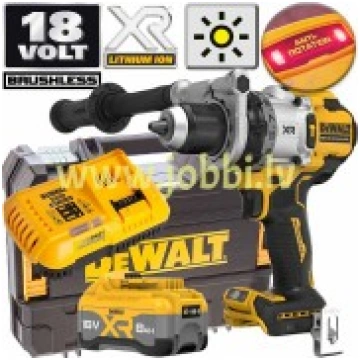 Dewalt DCD1007WW1T-QW (1x8,0Ah) triecienurbjmašīna