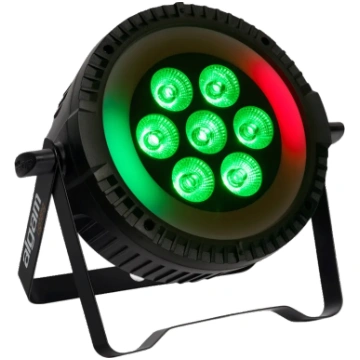 LED gaisma RGB efekti 7 x 6W PAR Wash Algam