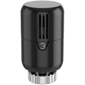 Termostatgalva radiatora ventilim M30x1.5mm melns