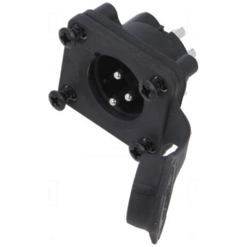 Connector: XLR | socket | male | AXS | 15A | 133V 