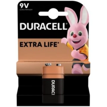 Baterija Duracell Extra Life krona 9V