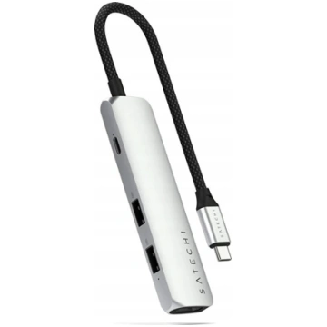 HUB Satechi 4-in-1 USB-C Slim Multiport Adapter 4K