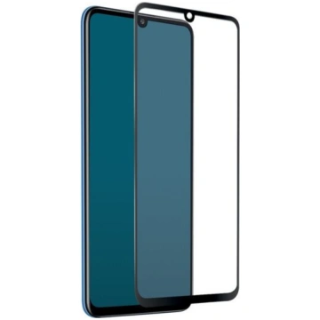 Rāmis ar rūdītu 5D stiklu priekš Honor X7a black f
