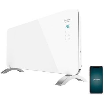 Cecotec sildkonvektors ar stikla plāksni „Ready Wa