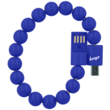 Beeyo Cable USB Micro Bracelet navy blue
