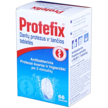 PROTEFIX Aktiv Reiniger tabletes zobu protēžu tīrī