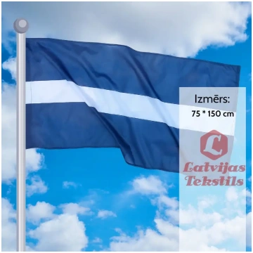 Latgales karogs fasādei un mastam | 75 * 150 cm La