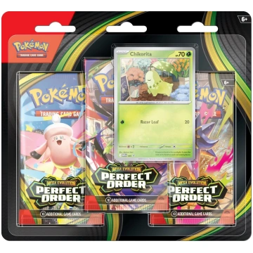 Pokemon TCG: Mega Evolution - Perfect Order 3-Pack