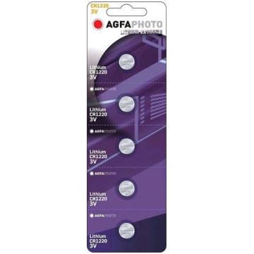 AgfaPhoto Elements CR1220 Lithium, 5gab