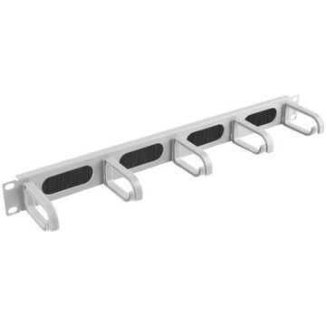 LANBERG 19" Cable Management Brush Panel 5 Rings T