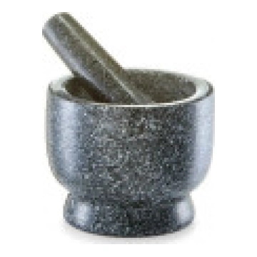 Zeller Zeller. Granīta java. 10 cm. antracīta krās