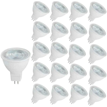 NUOXIN 20x MR16 LED spuldzes 6W GU5.3 MR16 Silti b
