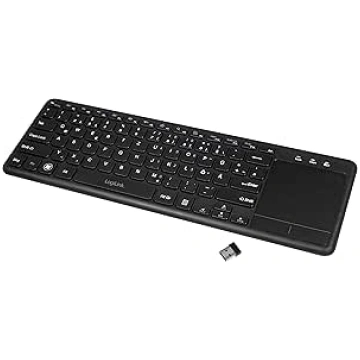 LogiLink ID0188 Bezvadu tastatūra ar iebūvētu skār