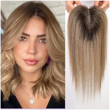 HAIRCUBE Hair Topper sievietēm, Top Hairpieces, Īs