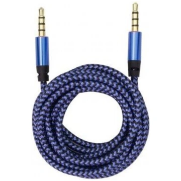 Kabelis Sbox 3535-1.5BL 3.5mm - 3.5mm Braided 3.5 