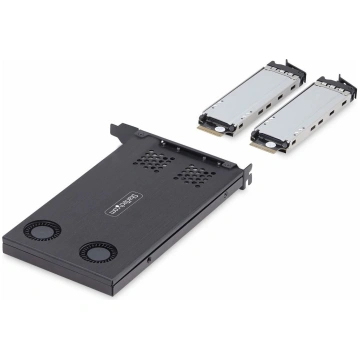 Startech Dual-Bay M.2 NVMe SSD Removable Mobile Ra