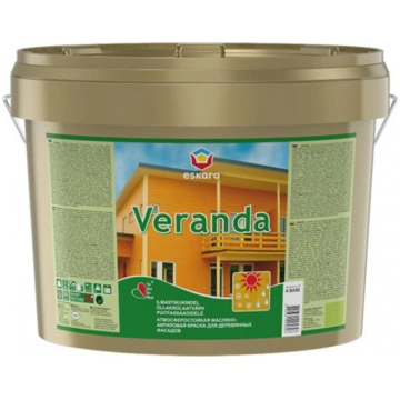 Eskaro VERANDA 2.7L PELĒKA krāsa koka fasādēm