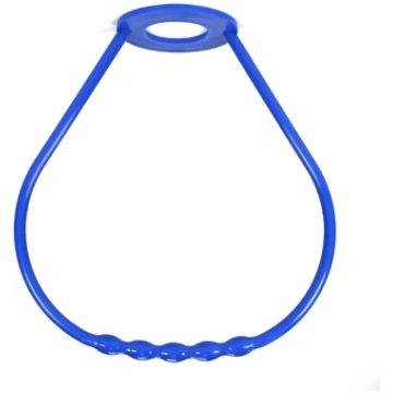 Lustras rokturis plastmasas zils Helam