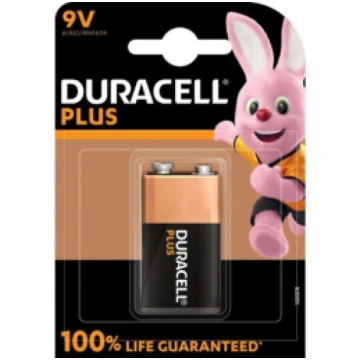Baterija Duracell 9V Power Plus - 5000394142190
