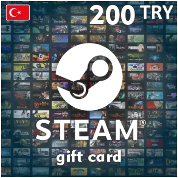 Steam Wallet dāvanu karte 200 TRY - Steam atslēga 