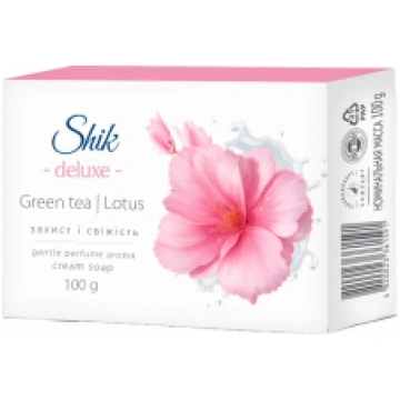 SHIK DELUXE Tualetes krēmziepes ar biopiedevām Zaļ