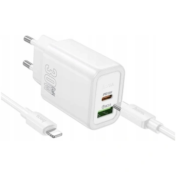 adowarka Hoco HOCO adowarka sieciowa USB A + Typ C