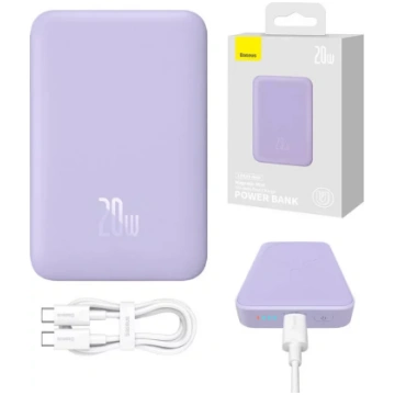 Baseus Magnetic Mini Pārnēsājamā baterija 10000mAh